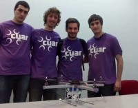 Estudiantes de la UNLaM fueron premiados por crear el primer drone argentino