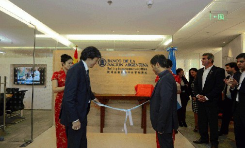 El Banco Nación inauguró su primera sucursal en China