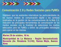 SEMINARIO «COMUNICACION 2.0 Y REDES SOCIALES PARA PYMES»
