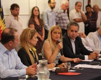 Verónica Magario se reunió con más de un centenar de  empresarios y trabajadores para proteger el trabajo, la   producción y el consumo en La Matanza