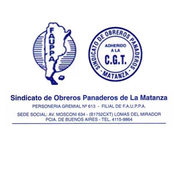 Sindicato de Obreros Panaderos Matanza: convocatoria Asamblea Ordrinaria