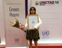 La ONU premió a una emprendedora de la FEM