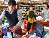 En los supermercados chinos, el consumo continúa en caída libre