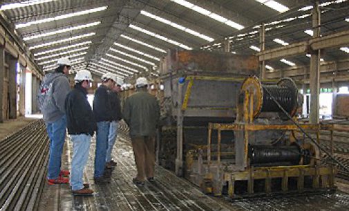 En noviembre, continuó la caída en la producción de acero