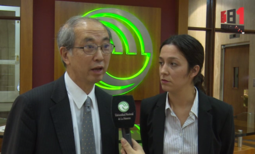 Académico japonés visitó la UNLaM para exponer sobre Economía