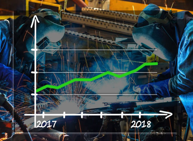 Mercado laboral 2018: el empleo crece «por goteo» y expertos anticipan los sectores industriales que demandarán más personal