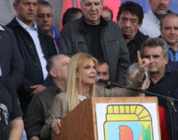Moyano ubicó a Magario como “candidata a gobernadora de la provincia de Buenos Aires”