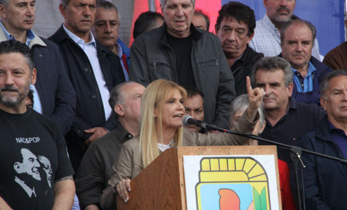 Moyano ubicó a Magario como “candidata a gobernadora de la provincia de Buenos Aires”
