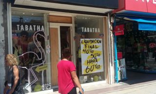 En febrero, las ventas en los comercios matanceros cayeron 52 por ciento