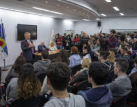 Alberto Fernández visitó la UNLaM y se definió como “un gran defensor de la universidad pública”