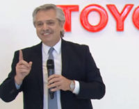 “El país se está poniendo de pie para volver a producir”, destacó el Presidente