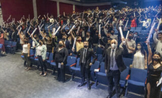 Con una ceremonia de Colación de Grado, se inauguró el nuevo Cine Teatro de la UNLaM