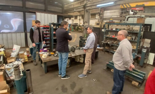 Autoridades de la UNLaM visitaron la planta industrial de Ascensores Servas