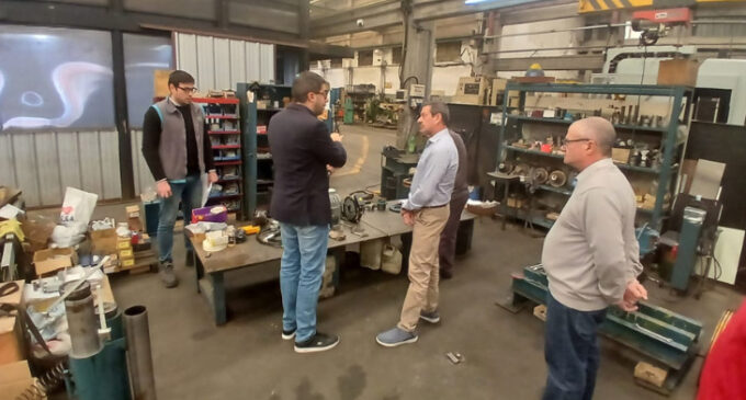 Autoridades de la UNLaM visitaron la planta industrial de Ascensores Servas