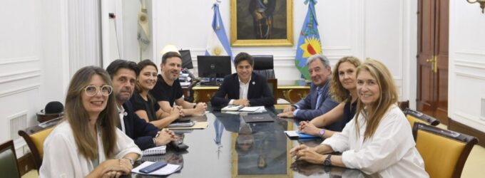 Kicillof se reunió con Mercedes Benz a días del inicio de producción de la nueva Sprinter en La Matanza