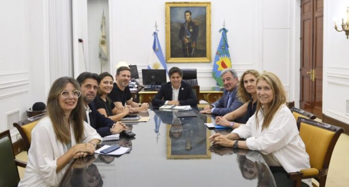 Kicillof se reunió con Mercedes Benz a días del inicio de producción de la nueva Sprinter en La Matanza