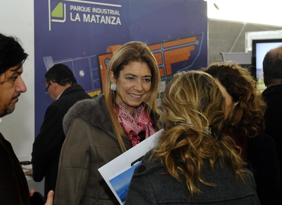 Débora Giorgi visitó la Exposición de Parques Industriales de la Provincia de Buenos Aires